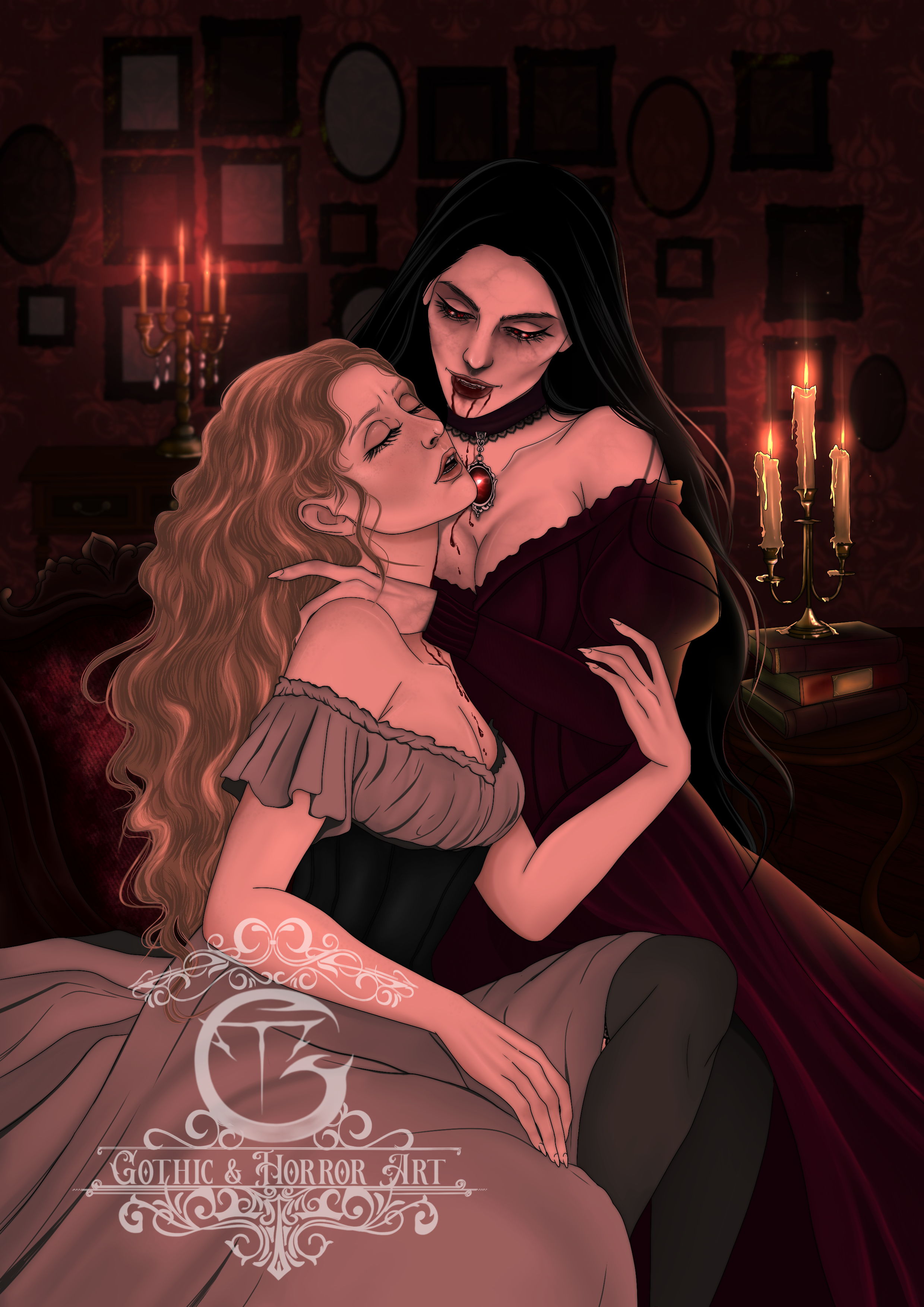 Ilustração Carmilla