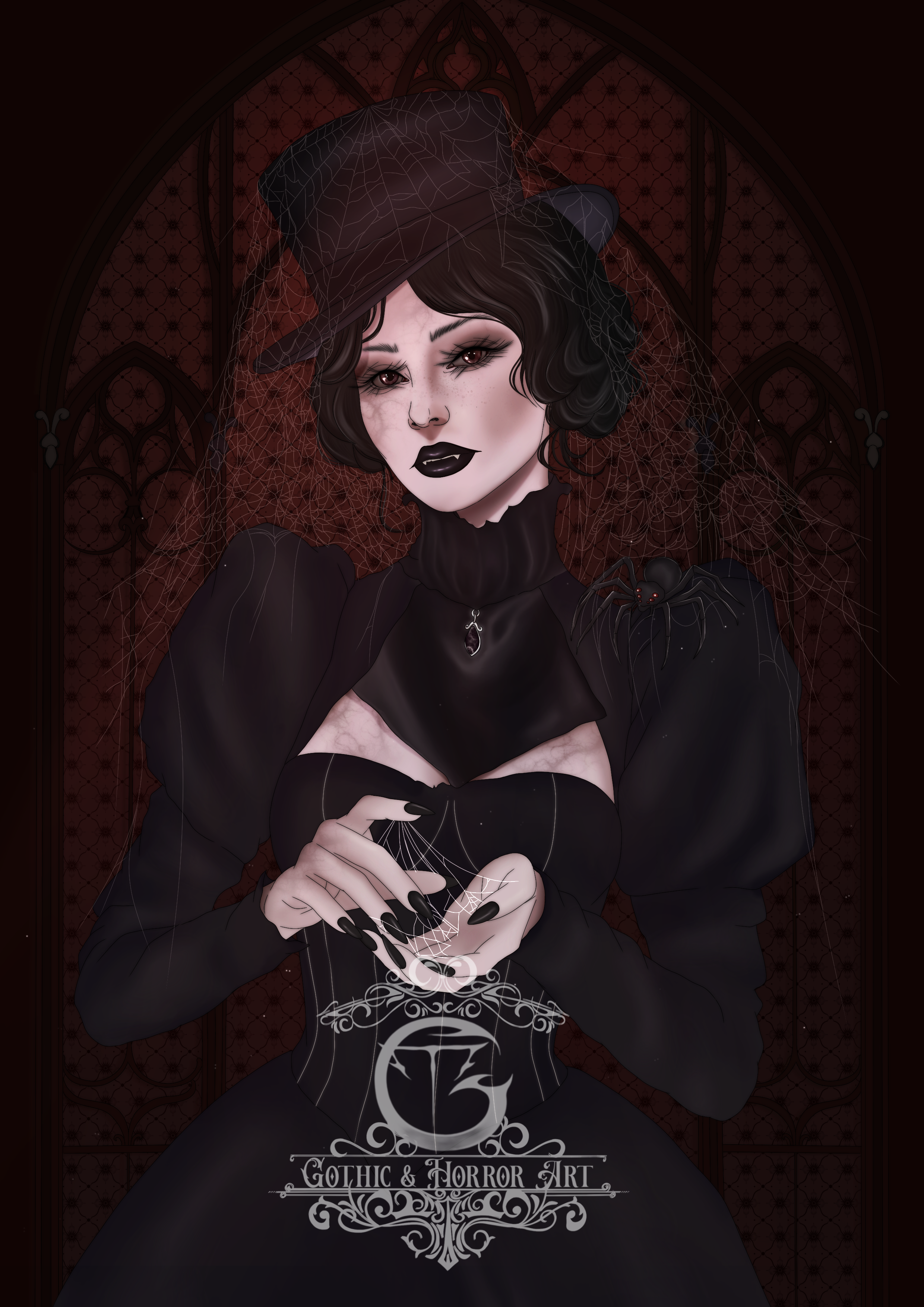 Ilustração The Black Widow
