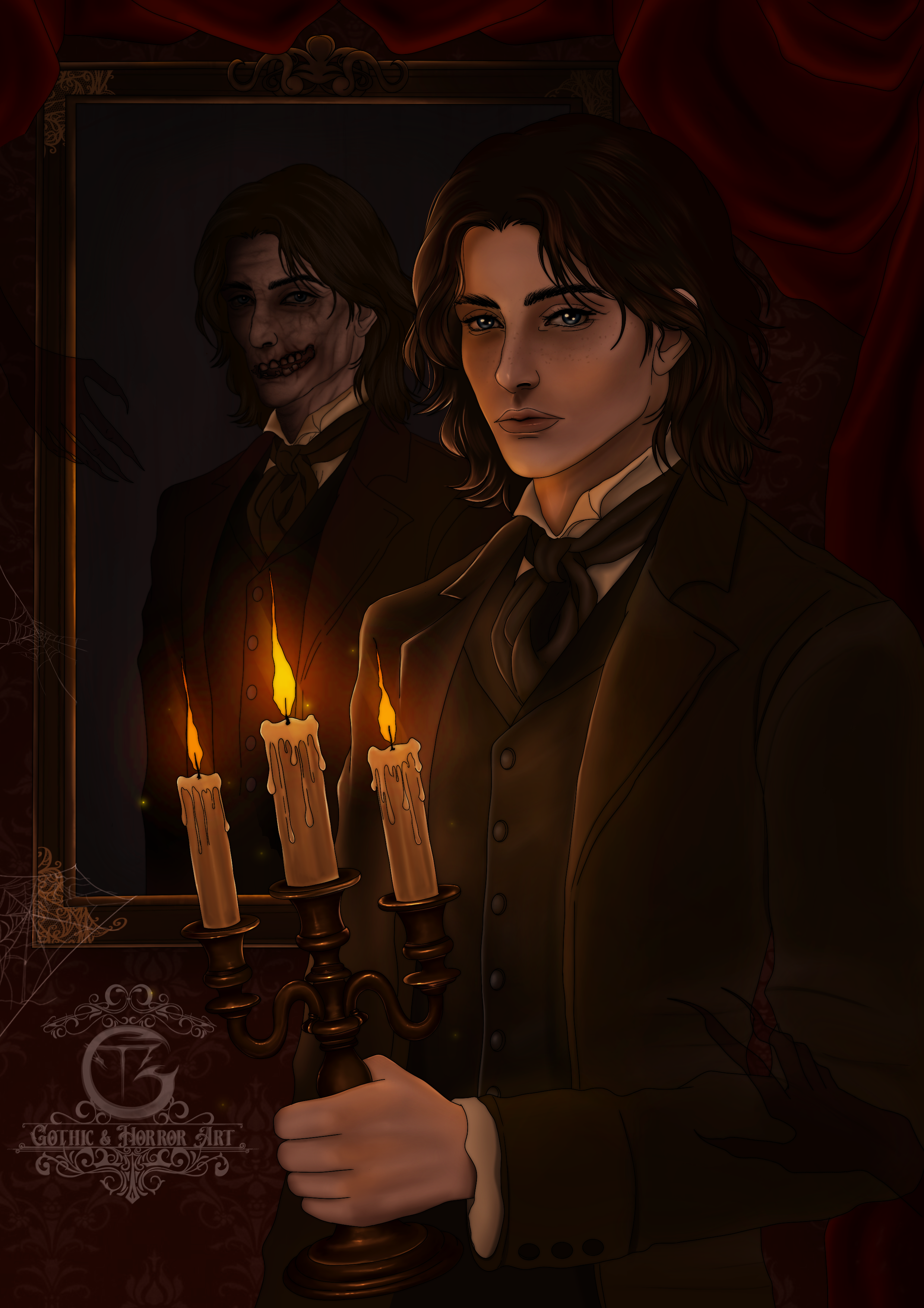 Ilustração Dorian Gray