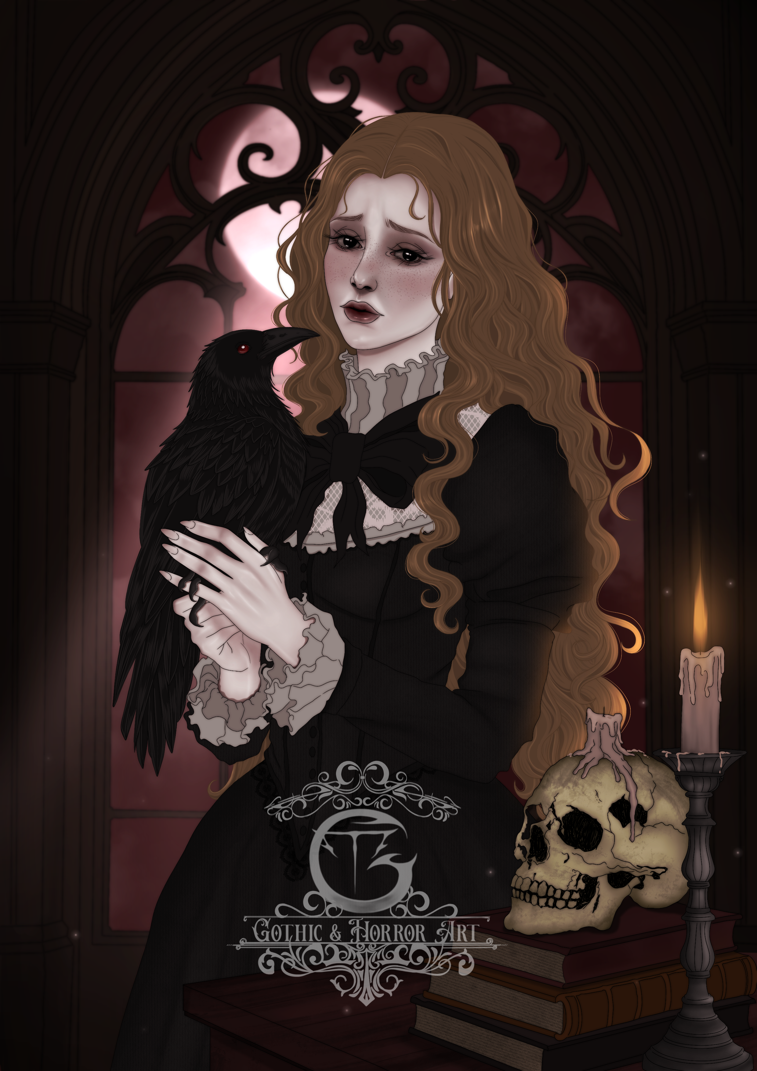 Ilustração Lenore, Edgar Allan Poe