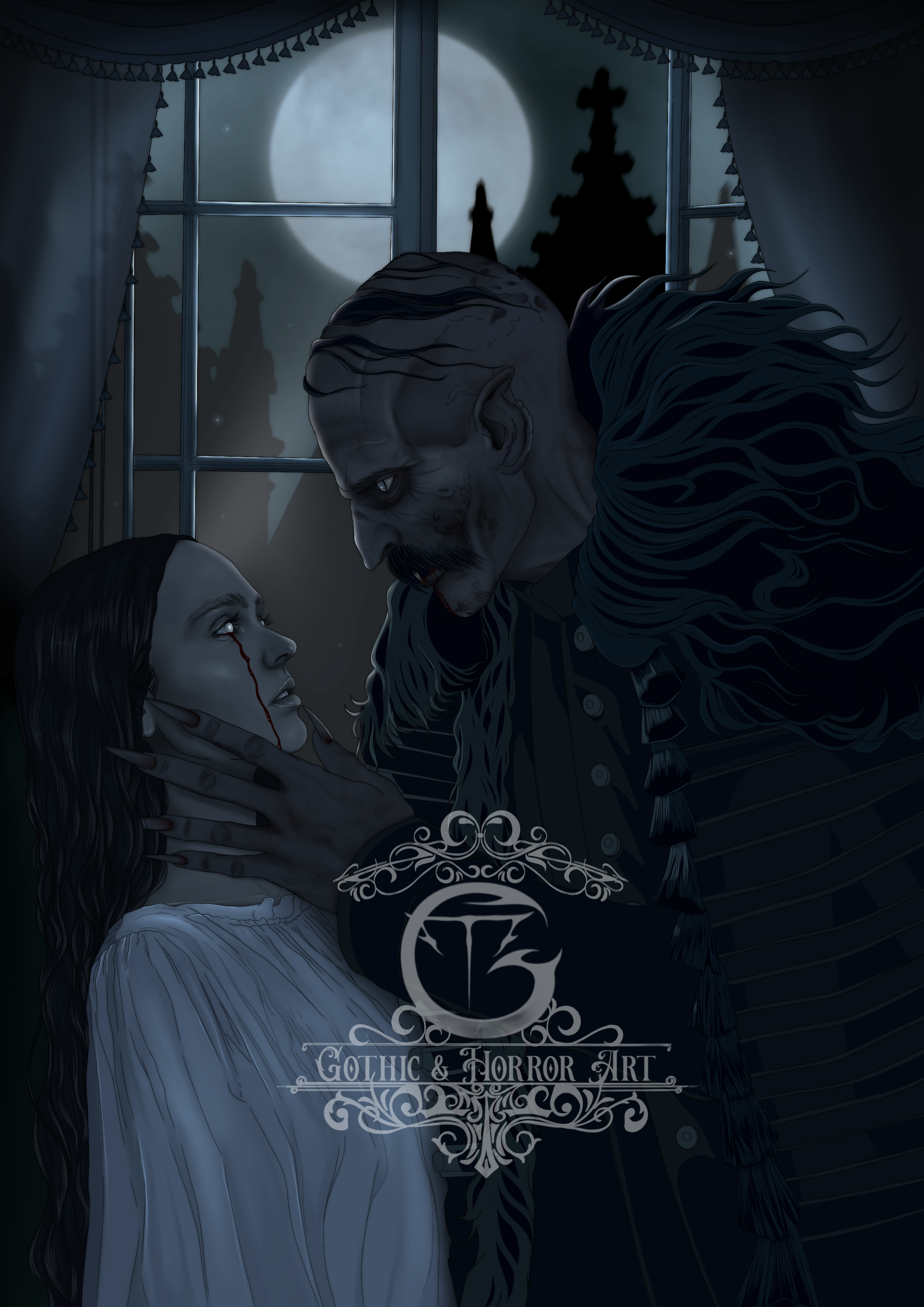 Ilustração Ellen Hutter e Nosferatu